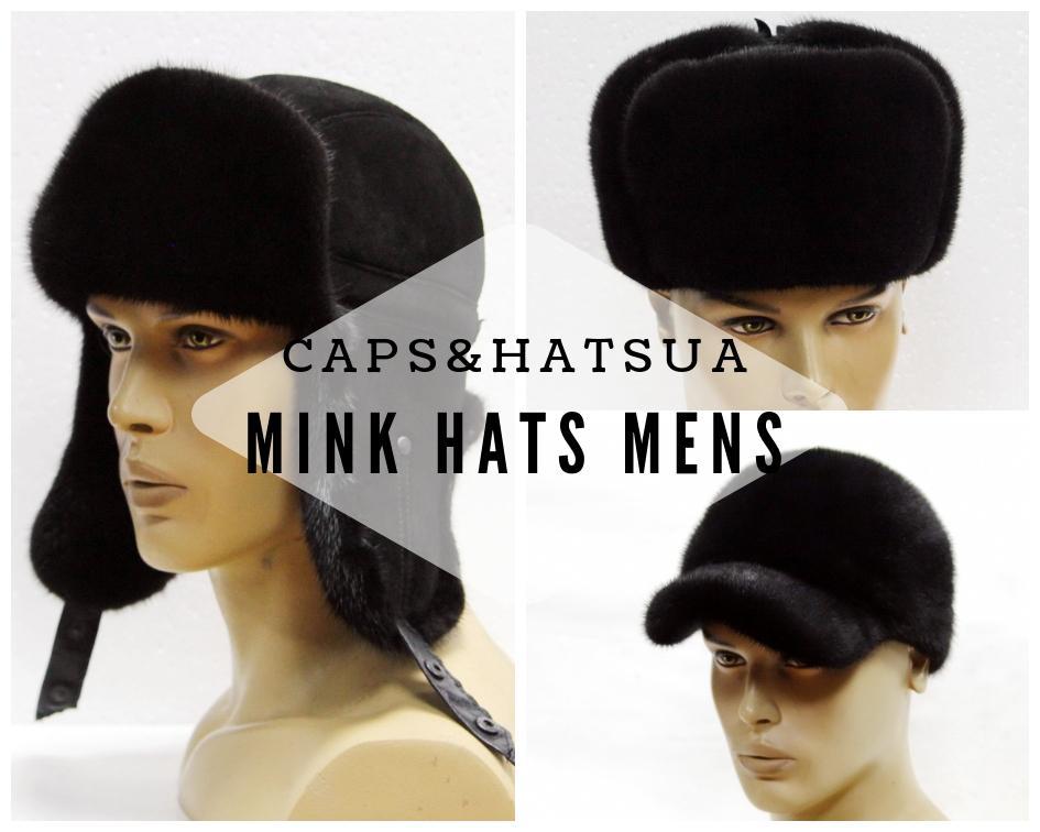 Men's Winter Hats - Fur & Sheepskin Stylish Hats for Men