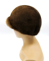 mink winter hat