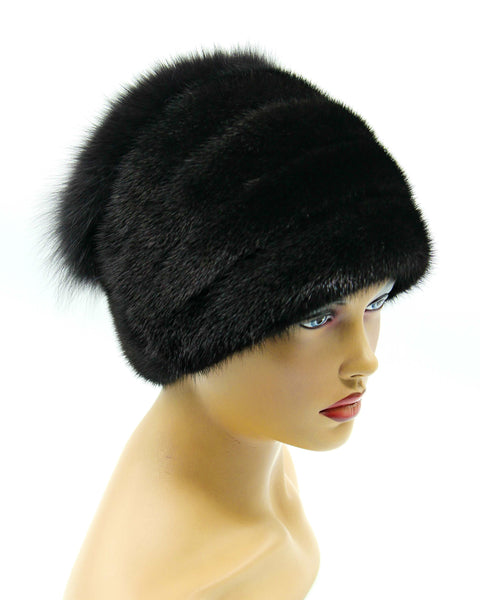 arctic fox winter fur hat