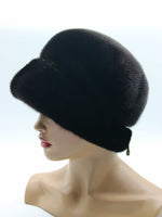 black fur hat
