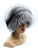 siberian silver fox fur hat