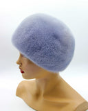women in fur hat