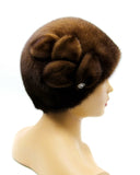 brown fur hat women