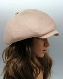 newsboy cap linen