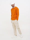 Back view man wearing white linen newsboy cap casual