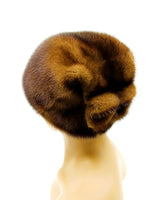 real mink fur hat