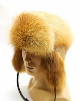 fox fur mens hats
