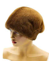 mink hat vintage