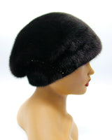 black mink hats