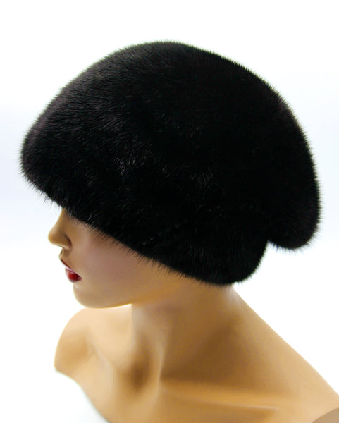 mink hats for women