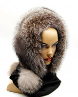 fur hood hat