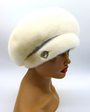 russian style fur hat for women