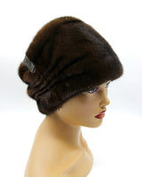 women in fur hat