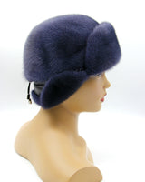 fur snow hat