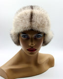 womens white fur hat