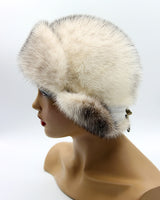 real fur aviator hat