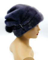 lady fur hat