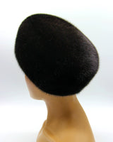 real mink hat