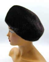 real mink hat