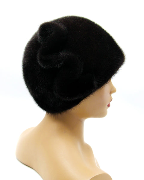 women russian fur hat