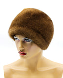 women real fur hat