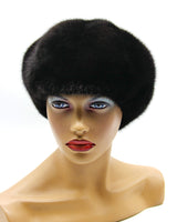 fur hat black woman