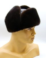 mink mens winter hat
