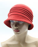 women's wool cloche hats