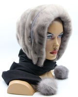 womens mink hats