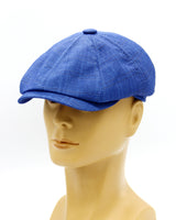 newsboy cap blue