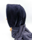 winter mink hat hood