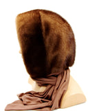 mink hat wrap