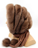 real fur hood