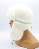 hats with fur flaps
