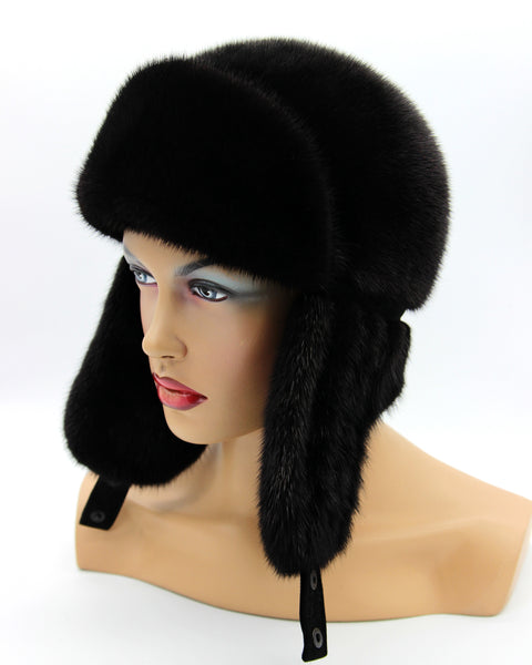 womens winter hats fur trim