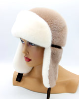 real fur beanie hat