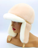 real mink hat