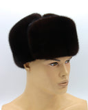 ushanka mink fur hat