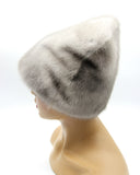 beanie hat with fur