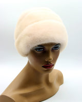 mink fur russian cossack hat